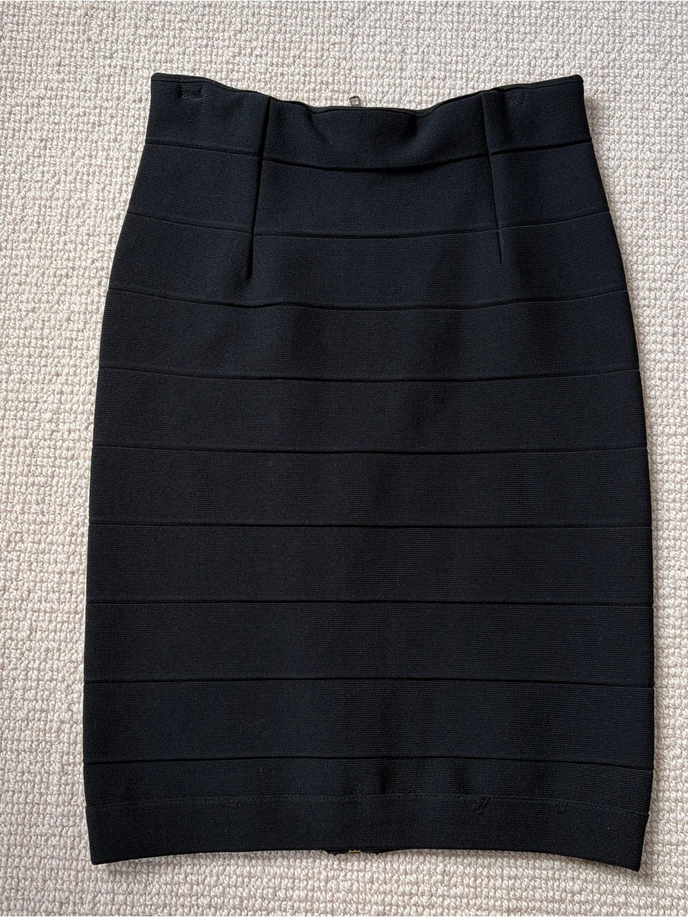 Black Pencil Skirt - Sleek Office Staple